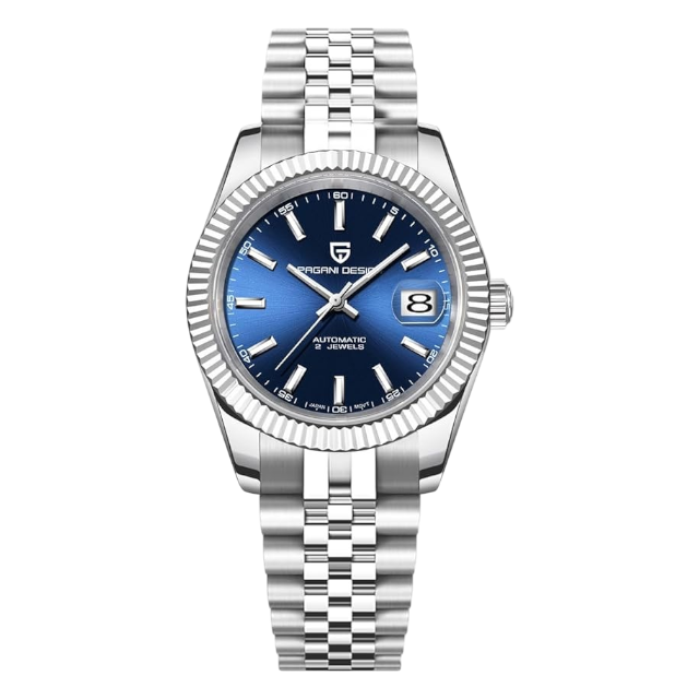 Pagani Design Datejust – Silver & Blue