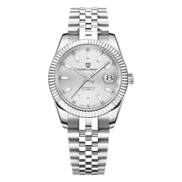 Pagani Design Datejust – Silver & White