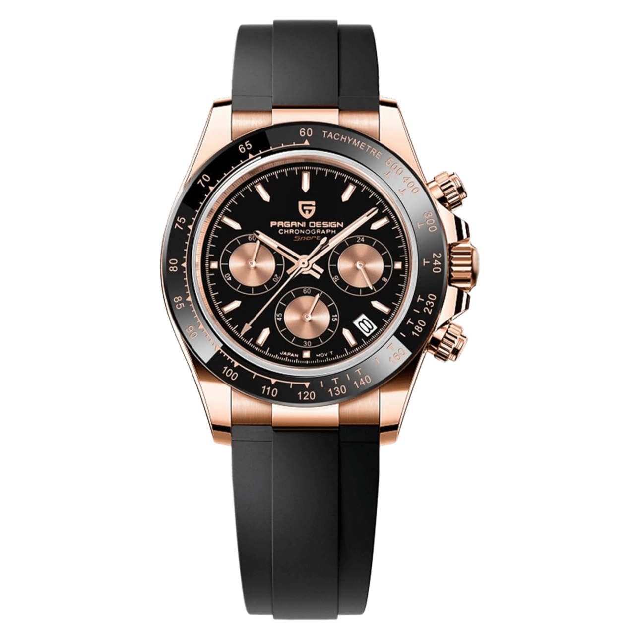 Pagani Design Daytona – Rubber Gold & Black