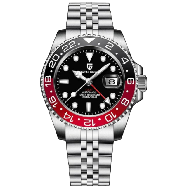 Pagani Design GMT-Master II – Jubilee Black & Red