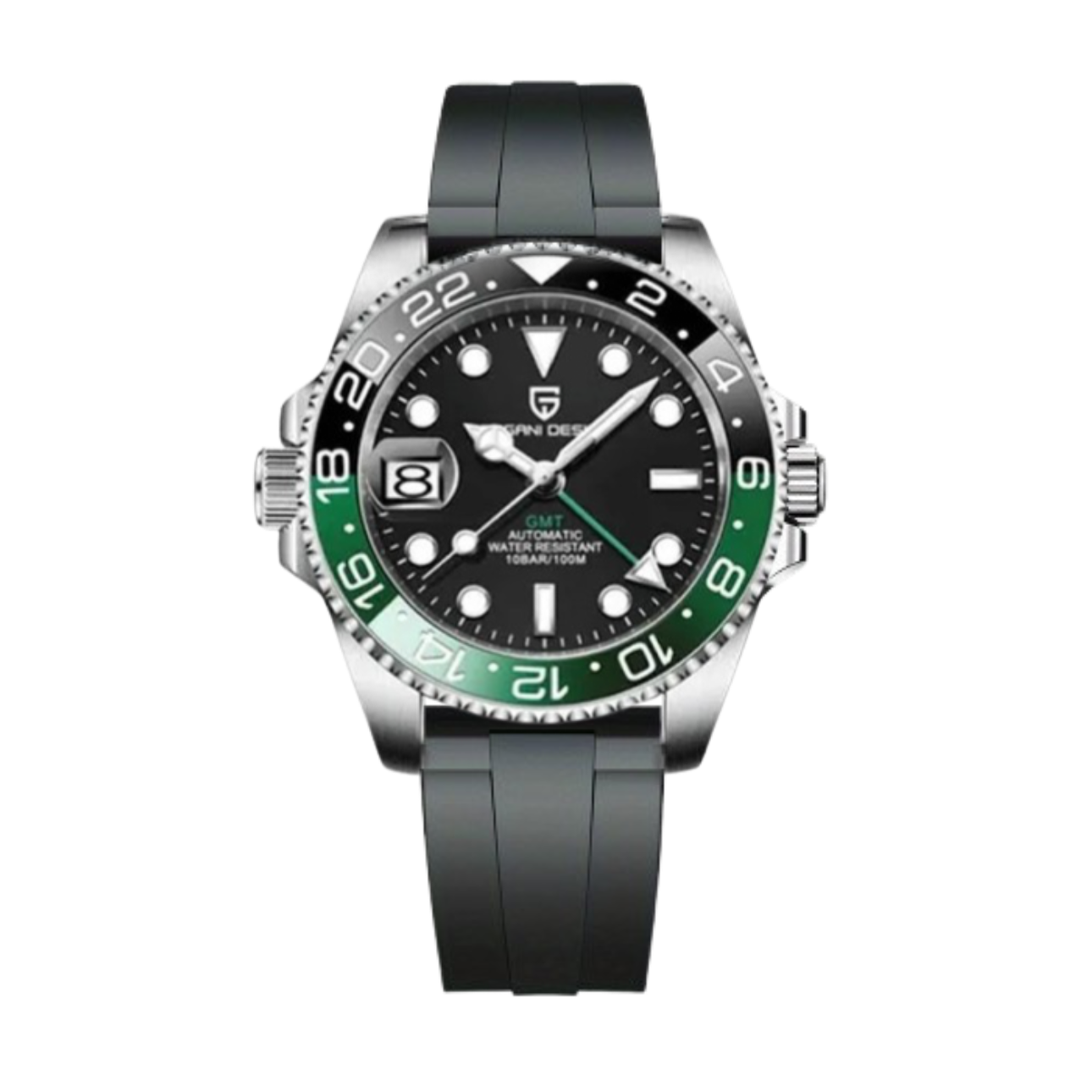 Pagani Design GMT-Master II – Rubber Black & Green