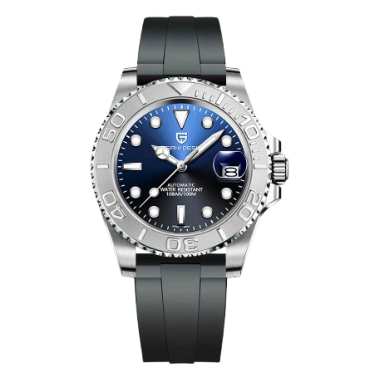 Pagani Design Submariner – Rubber White & Blue