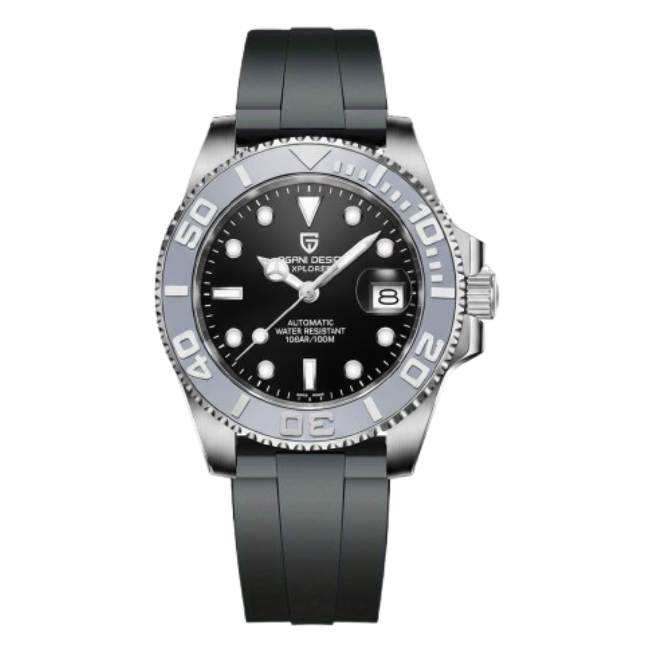 Pagani Design Submariner – Rubber White & Gray