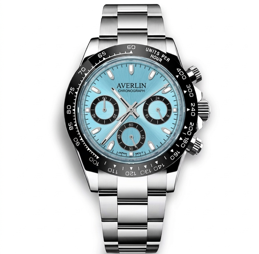 Averlin Chronograph - Tiffany Blue