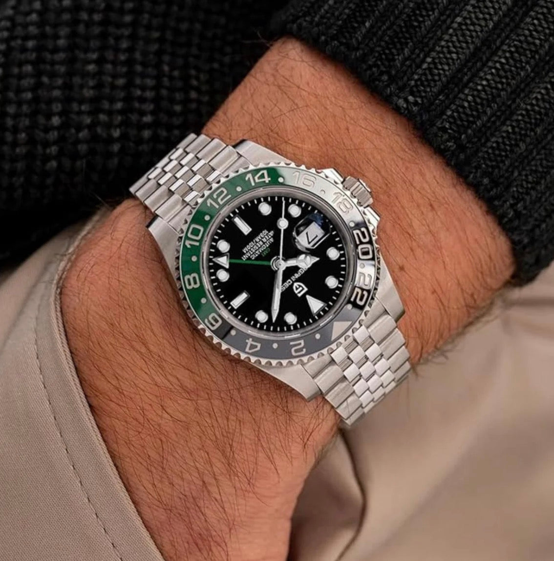 GMT Automatic – Black & Green Jubilee