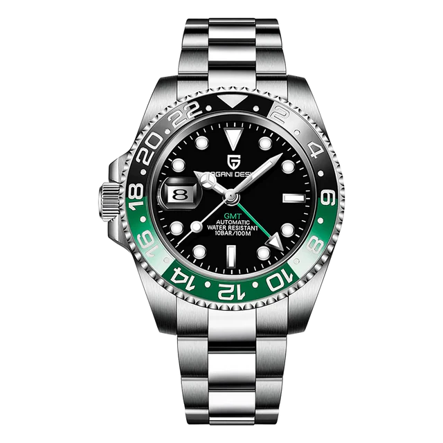 PD GMT-Master Seiko NH34 – Black & Green “Sprite” Dial