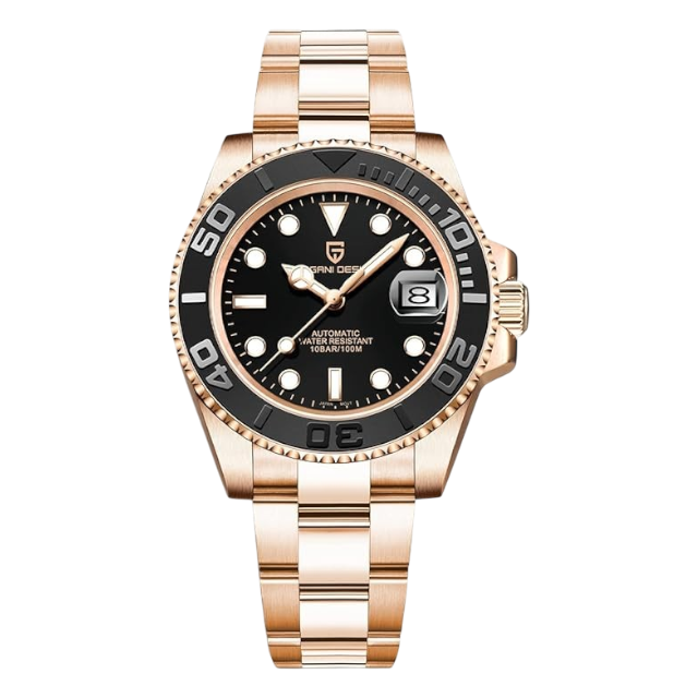 Pagani Design Submariner – Gold & Black
