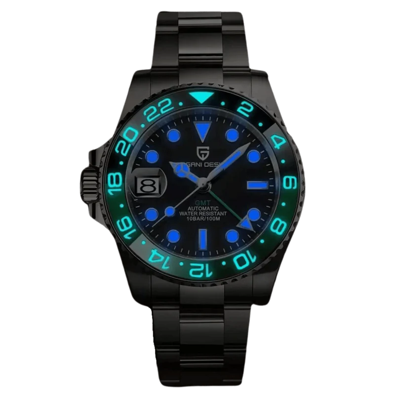 PD GMT-Master Seiko NH34 – Black & Blue “Batman” Dial Jubilee Bracelet